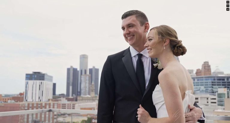 Contemporary Wedding, Detroit MI | Carly + Seth