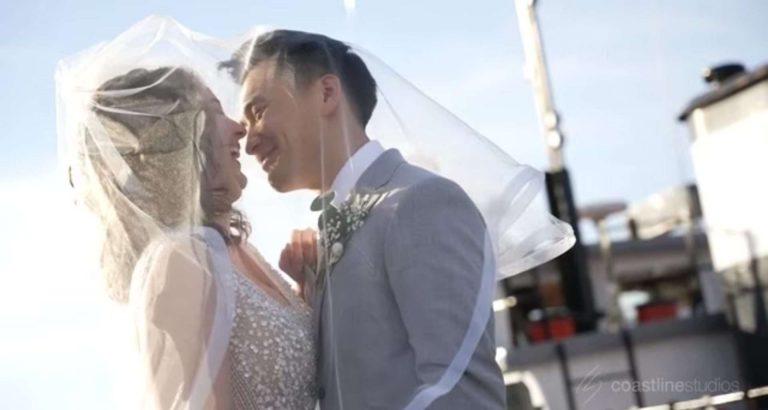 Beach Wedding, Port Huron MI | Anna + Caleb