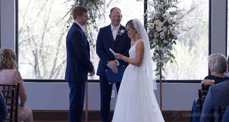 Elegant Wedding Ceremony, Kentwood MI |Erika + Peter