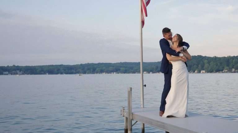 Waterfront Summer  Wedding | Abby + Drake